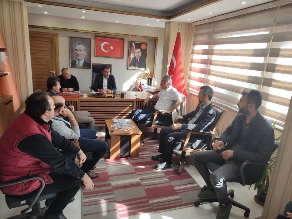 Ulaşım Sektörünün Temsilcilerinden AK Parti’ye ziyaret