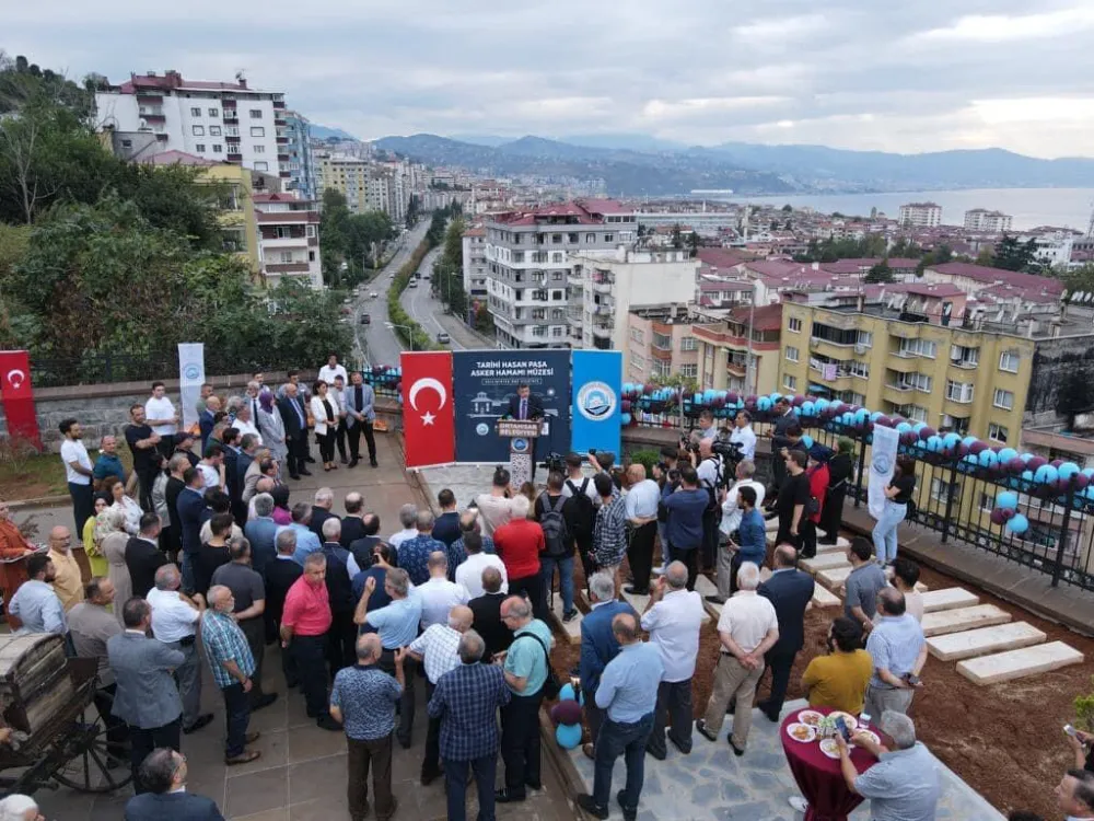 Tarihî Hasanpaşa Hamamı açıldı