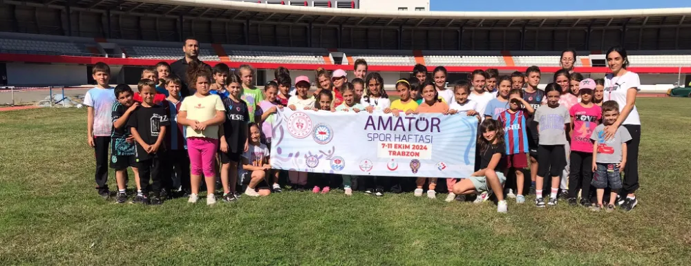 AMATÖR SPOR HAFTASI  ETKİNLİKLERİ BAŞLADI