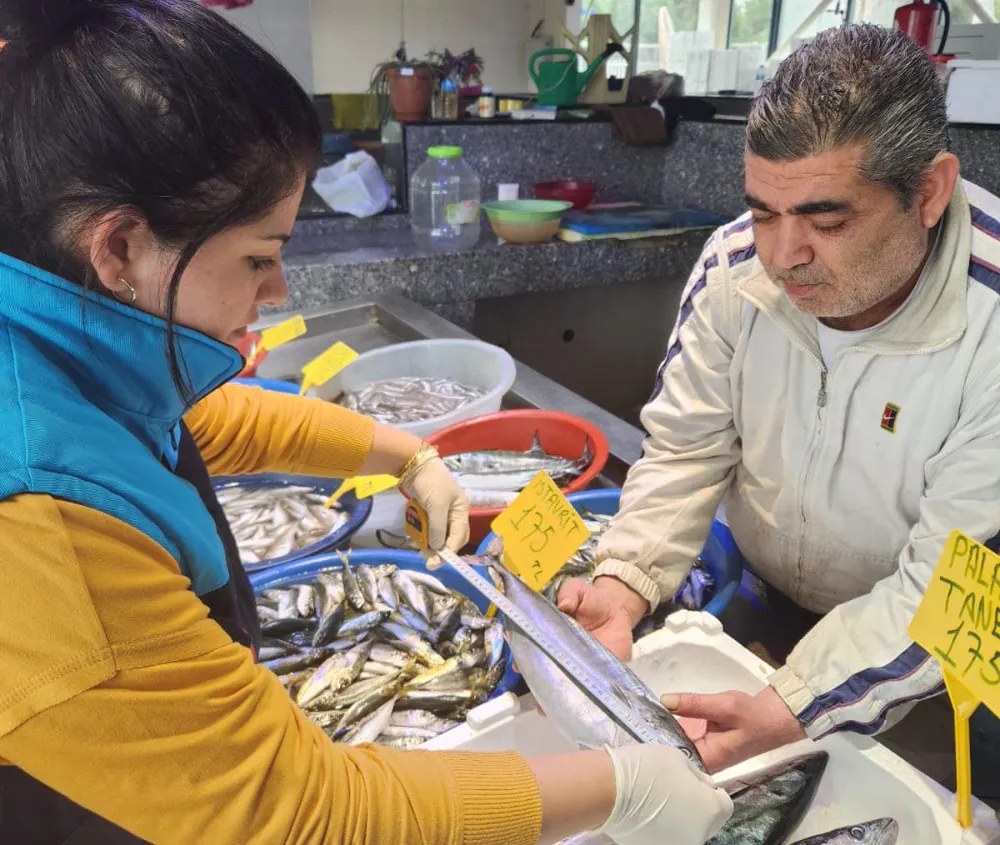 BALIKHANEDE SIKI KONTROL: SU ÜRÜNLERİ İNCELENDİ