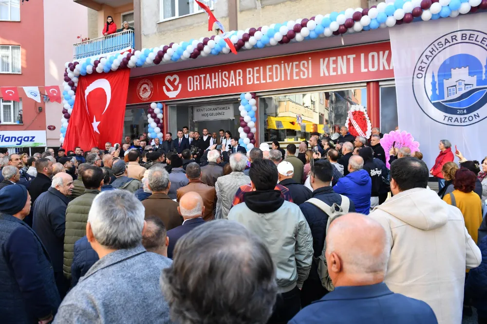 TRABZON İKİNCİ KENT LOKANTASINA KAVUŞTU