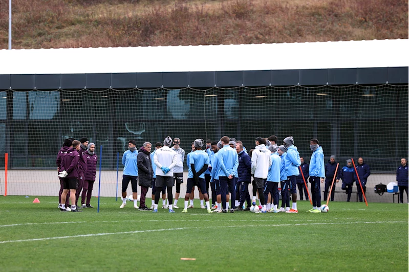 Trabzonspor, Samsunspor maçının hazırlıklarını sürdürdü