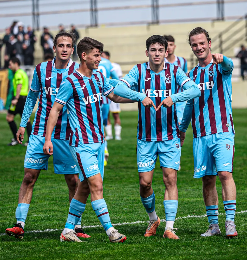 TRABZONSPOR U19 DEPLASMANDA GALİP