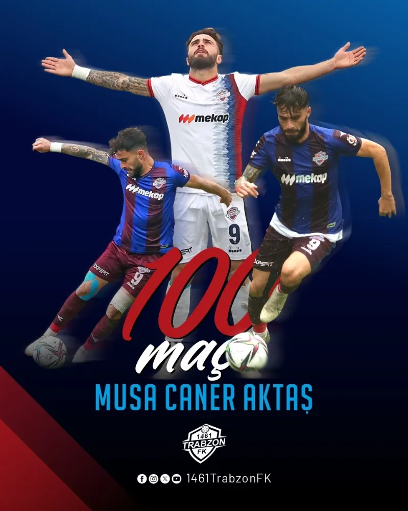 Musa Caner Aktaş 100. maçına çıktı