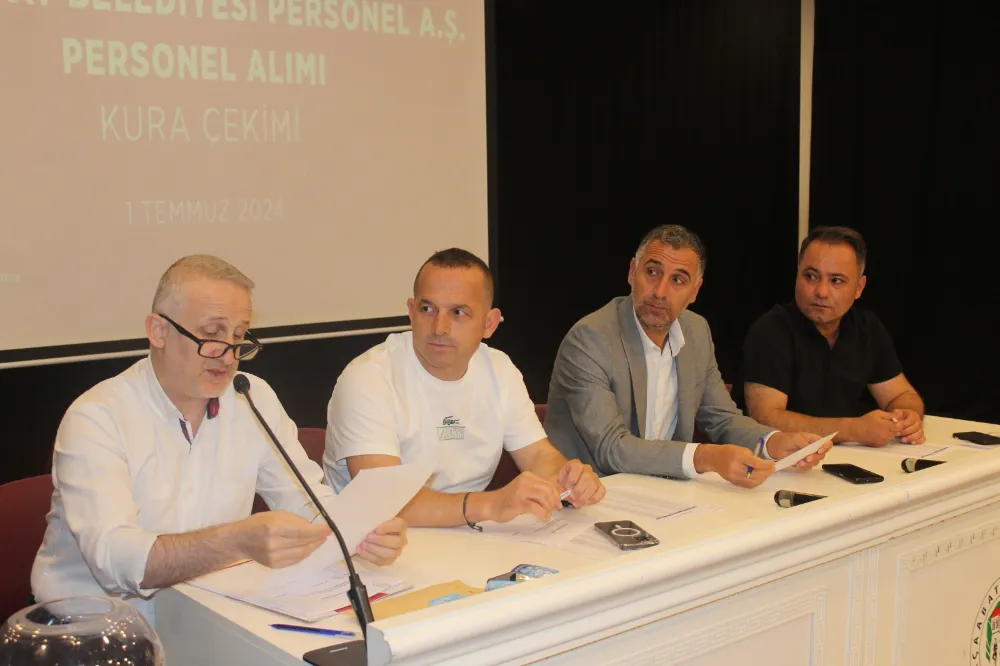 BELEDİYE’YE YENİ İSİMLER