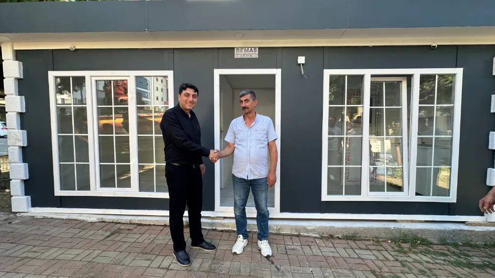 YEŞİLKÖY MAHALLESİ, YENİ MUHTARLIK OFİSİNE KAVUŞTU