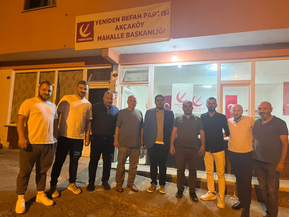 YENİDEN REFAH PARTİSİ HALKLA YAKIN TEMASTA