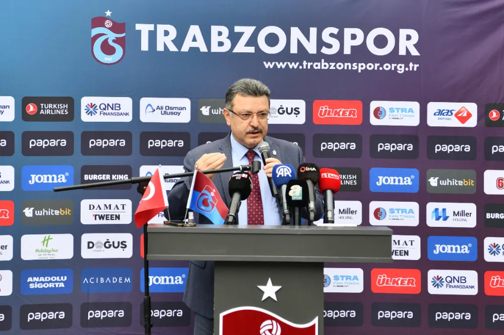 BAŞKAN GENÇ: TRABZONSPOR BU ŞEHRİN KARAKTERİDİR