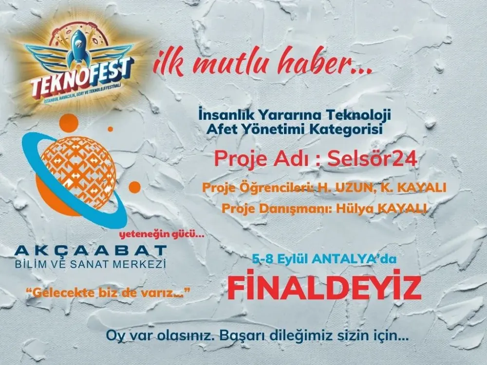 TEKNOFEST’TEN BİLSEM’E E İKİ DAVET