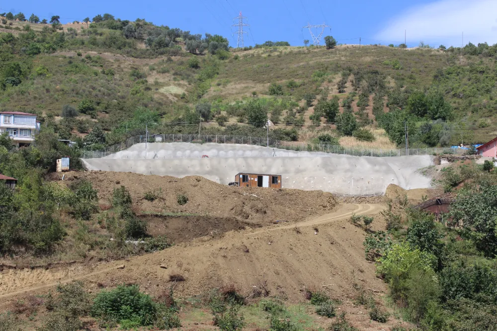 AKÇAABAT’TA GÜNEY ÇEVRE YOLU PROJESİ HIZLA İLERLİYOR