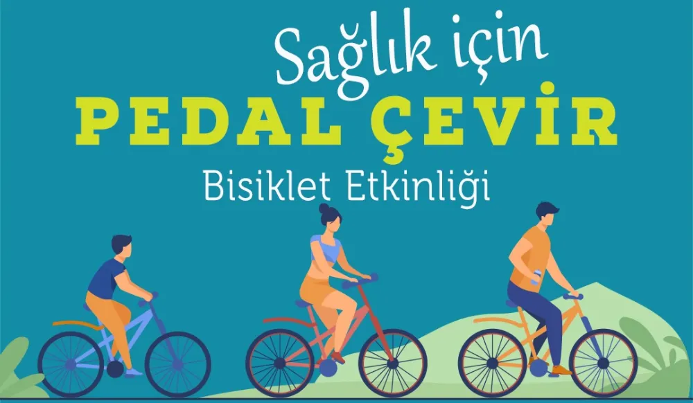 AKÇAABAT SAĞLIK İÇİN PEDAL ÇEVİRECEK