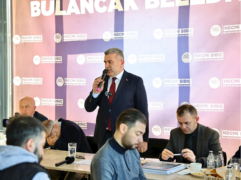 Bulancak Belediye Başkanı Sıbıç, gazetecilerle bir araya geldi