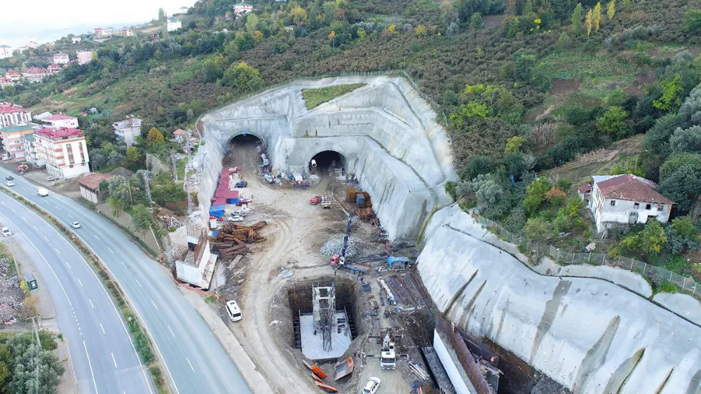 GÜNEY ÇEVRE YOLU İNŞAATINDA HIZLI ADIMLAR ATILIYOR