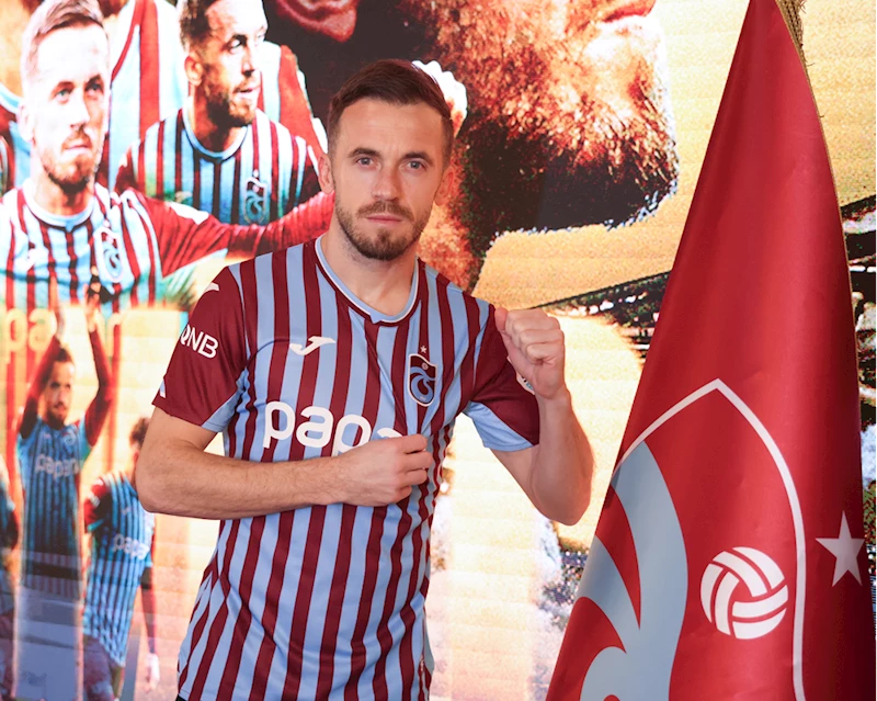 Trabzonspor ile sözleşmesini uzatan Edin Visca