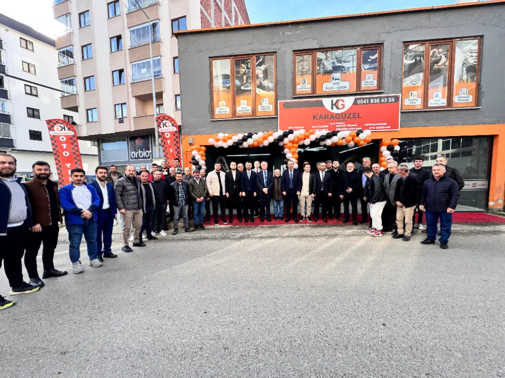 ‘KARAGÜZEL OTO YIKAMA’ AÇILDI