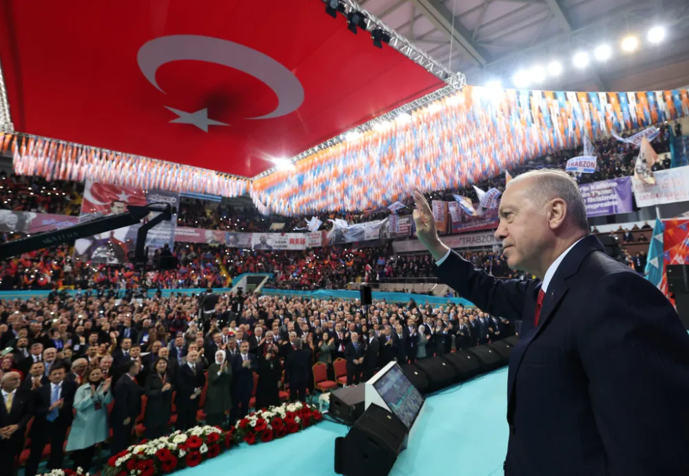 Cumhurbaşkanı ve AK Parti Genel Başkanı Erdoğan, partisinin Trabzon 8. Olağan İl Kongresi