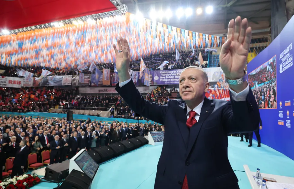 Cumhurbaşkanı ve AK Parti Genel Başkanı Erdoğan, partisinin Trabzon 8. Olağan İl Kongresi