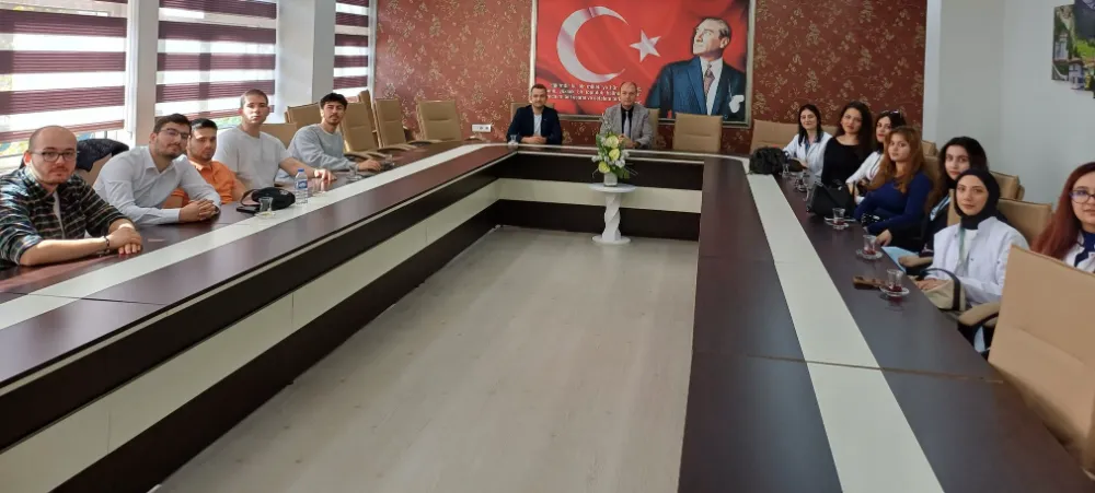 STAJYER ÖĞRETMENLERLE TOPLANTI