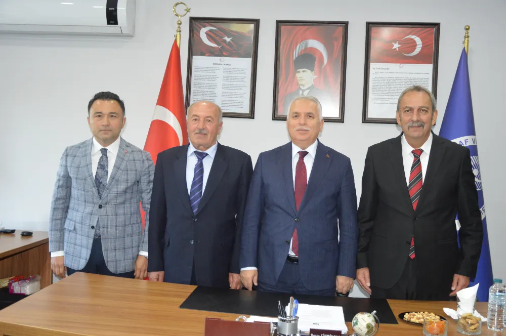 VALİ YILDIRIM’DAN ESNAF TEMSİLCİLERİNE ZİYARET