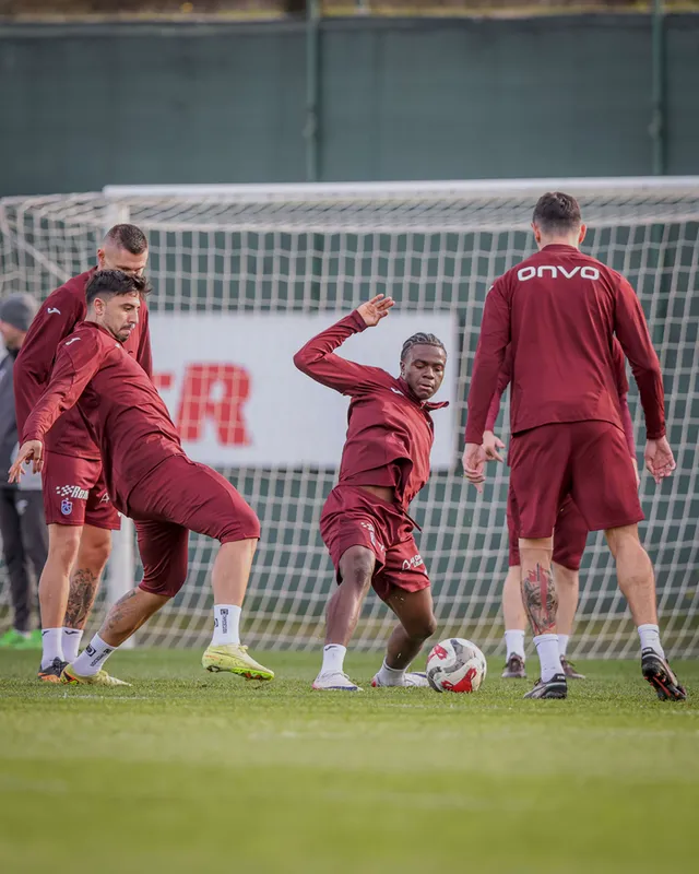 Trabzonspor, Eyüpspor maçı hazırlıklarını sürdürdü 