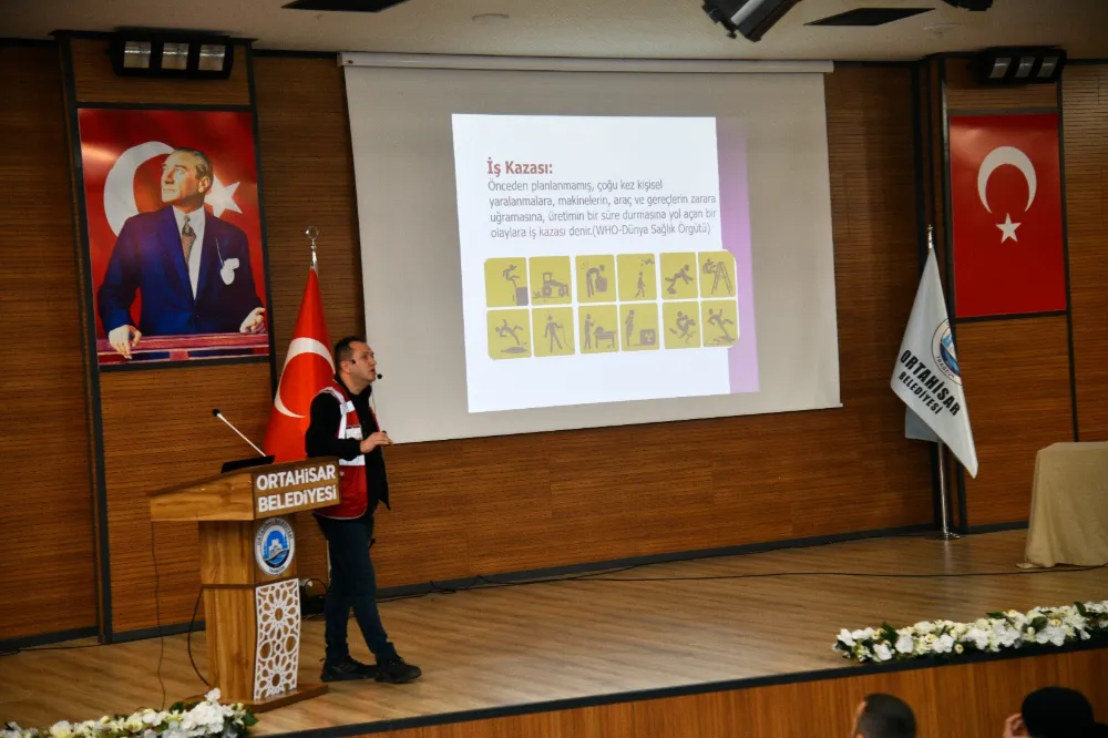 GÜVENLİ ÇALIŞMA İÇİN PERSONEL EĞİTİLİYOR