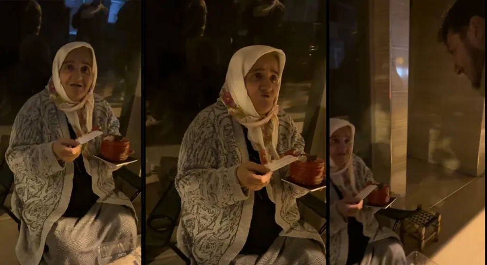 70 YAŞINDAKİ TEYZEYE UNUTULMAZ SÜRPRİZ