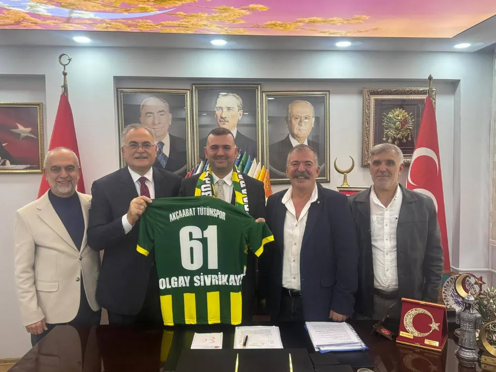 TÜTÜNSPOR’DAN MHP’YE ZİYARET 