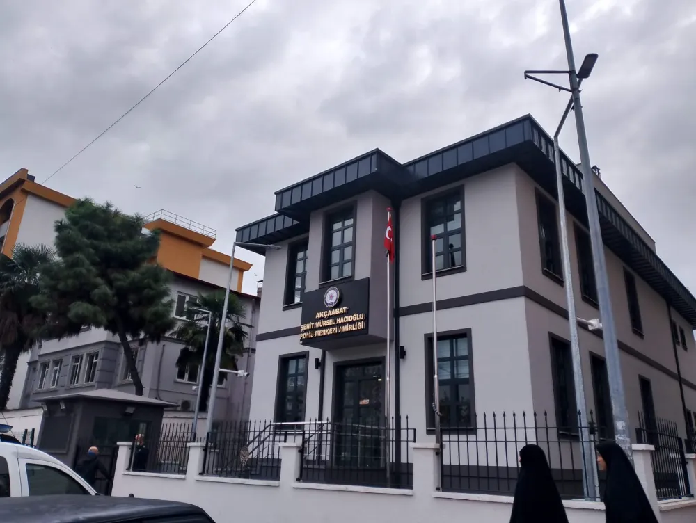 AKÇAABAT EMNİYETİ YENİ BİNAYA TAŞINIYOR