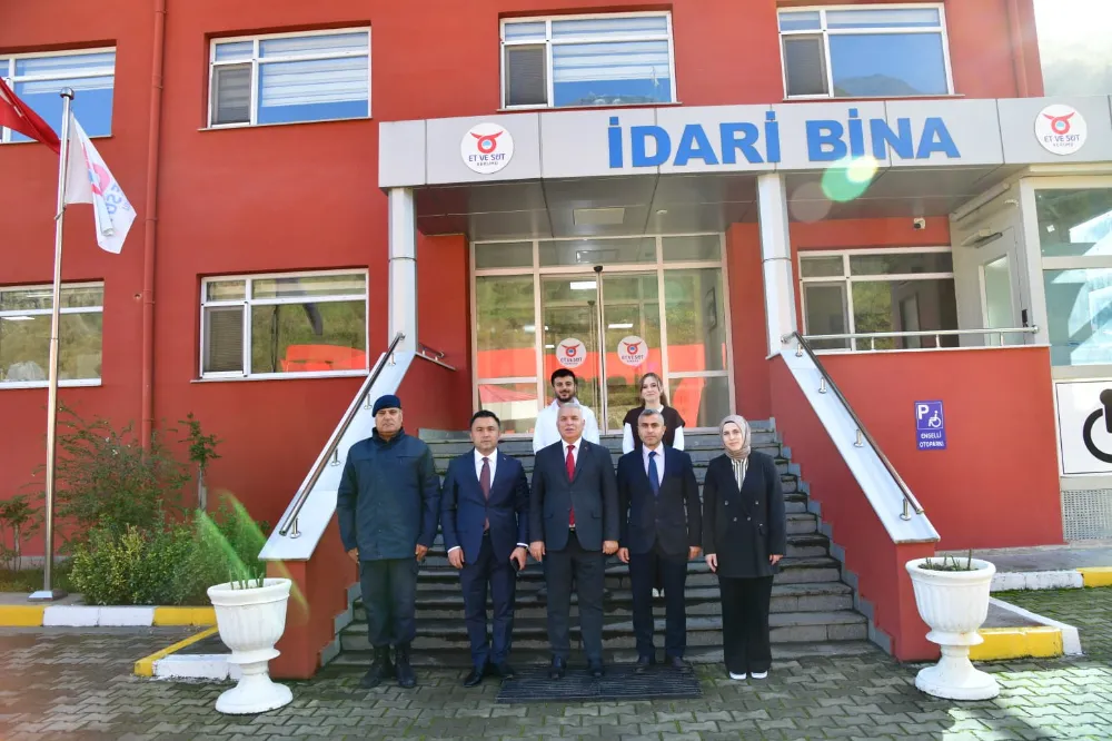 VALİ YILDIRIM’DAN KOMBİNA ZİYARETİ