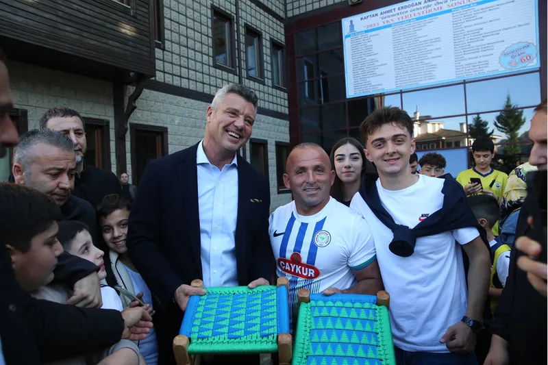 Fenerbahçe Kulübü Başkanı Saran, Rize