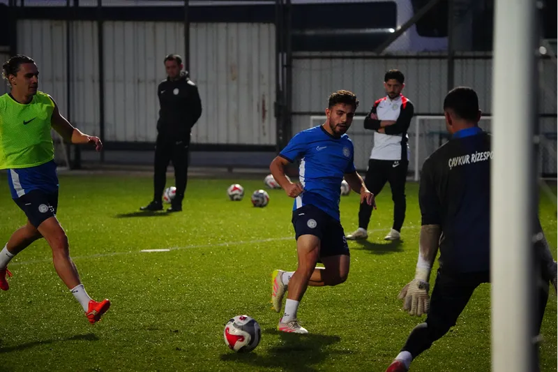 Çaykur Rizespor, Gaziantep FK maçının hazırlıklarına başladı