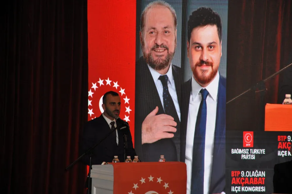 BTP AKÇAABAT İLÇE BAŞKANI TOPCU: “İSTİKBAL BİZİZ, BİZ GELECEĞİZ”