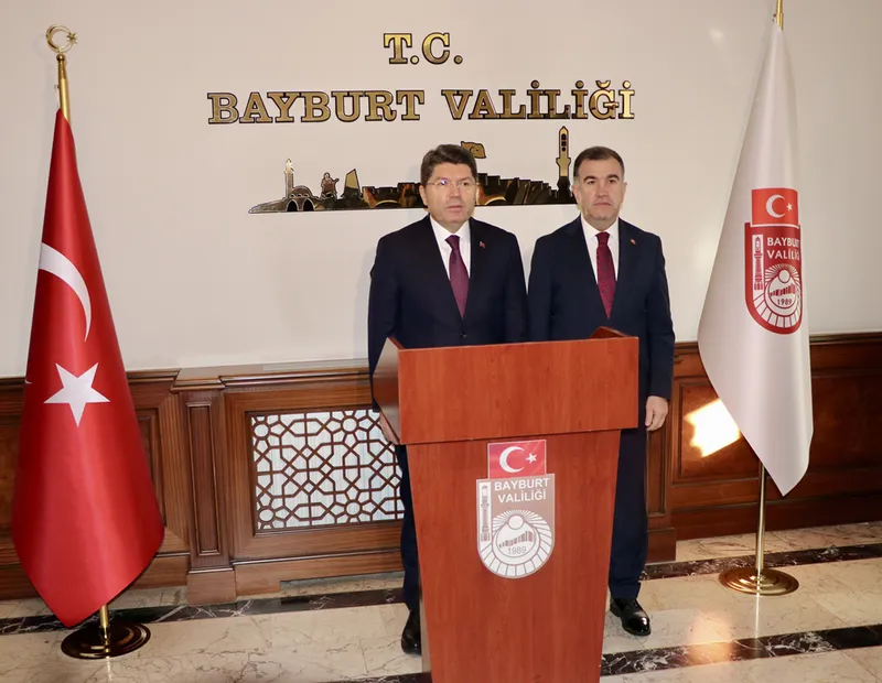 Adalet Bakanı Tunç, Bayburt