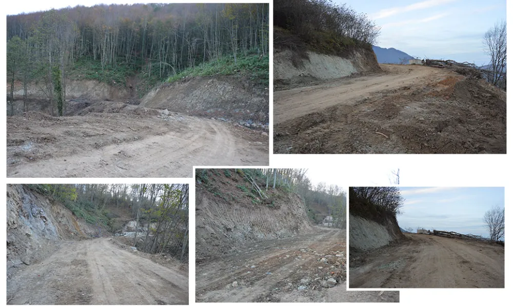 HIDIRNEBİ YAYLASI İÇİN YENİ YOL HIZLA İLERLİYOR