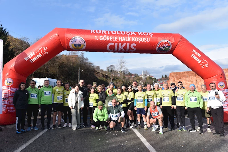 Görele’de halk koşusu düzenlendi