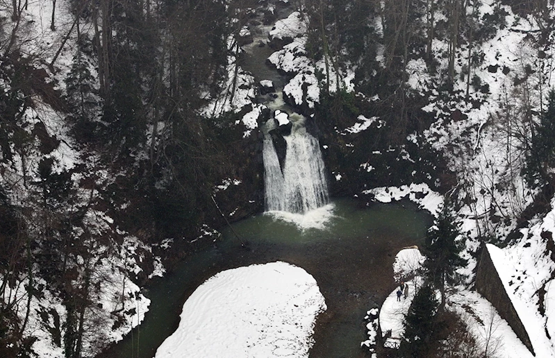Doğu Karadeniz'de kar yağışı etkili oldu