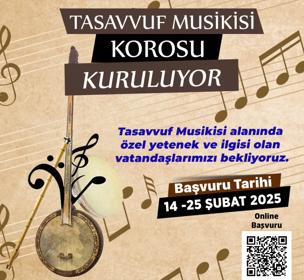 TASAVVUF MUSİKİSİ KOROSU KURULACAK