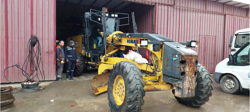 Trabzon Büyükşehir Belediyesinde karla mücadele hazırlıkları