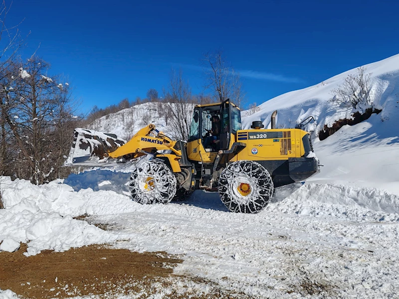 Trabzon Büyükşehir Belediyesinde karla mücadele hazırlıkları