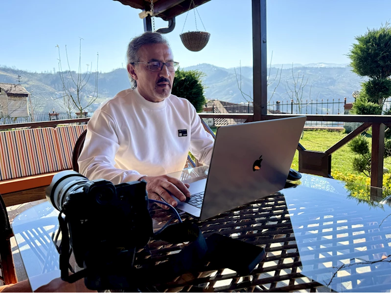 Fotoğraf tutkunu Türkçe öğretmeni, Kuş fotoğrafı için makinesini yanından ayırmıyor