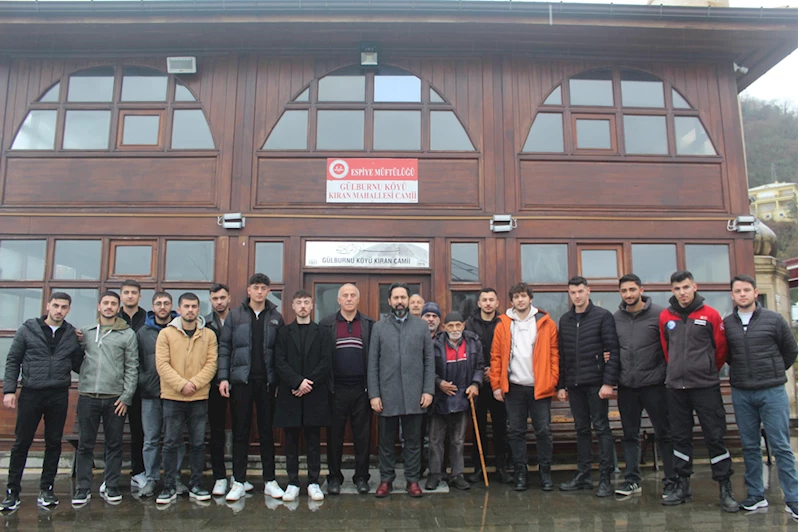 Espiye'de "Cami-Gençlik Buluşması" programı düzenlendi