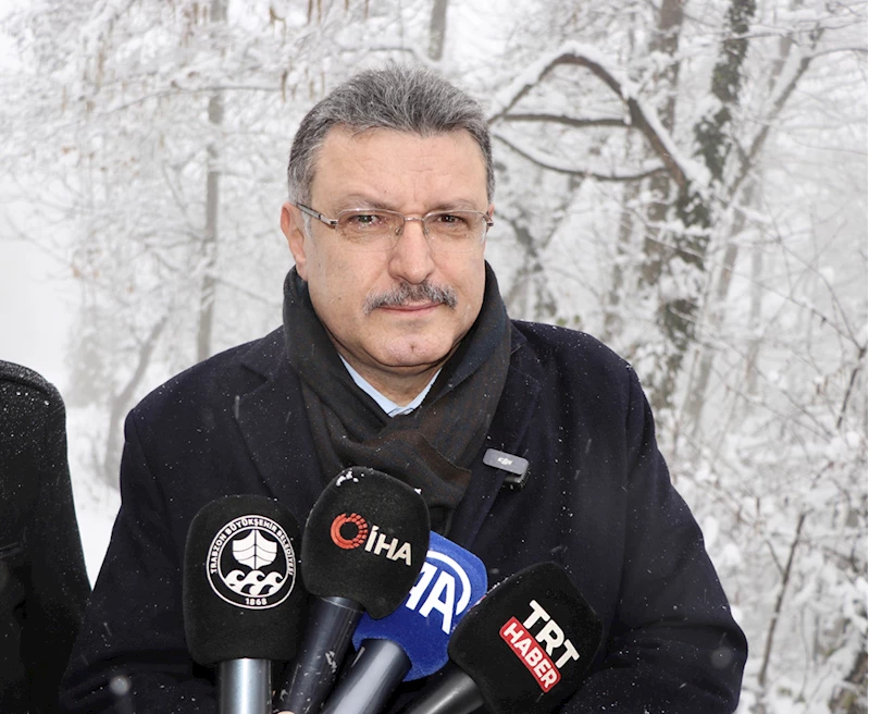 Trabzon Büyükşehir Belediyesi karla mücadele hazırlıklarını tamamladı