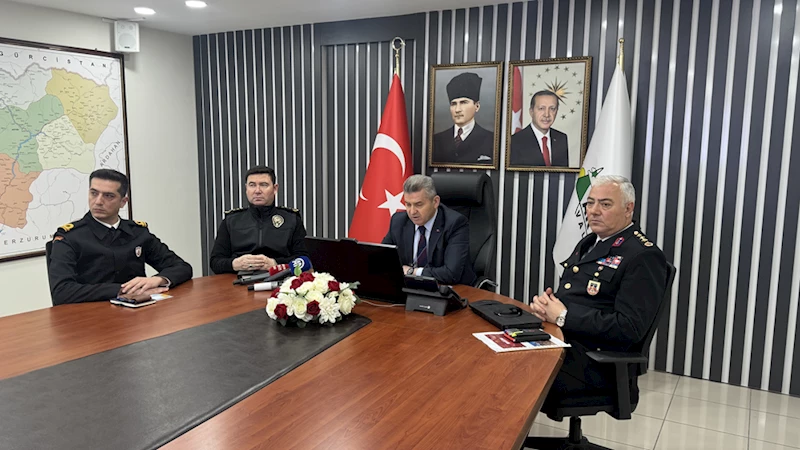 Artvin'de asayiş bilgilendirme toplantısı yapıldı