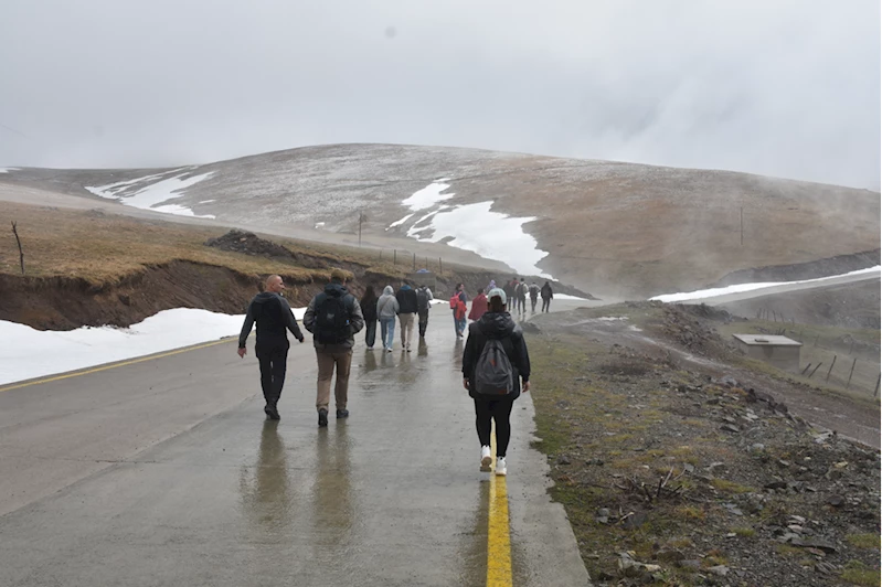 Gümüşhane yaylaları hafta sonunda doğa tutkunlarını ağırladı