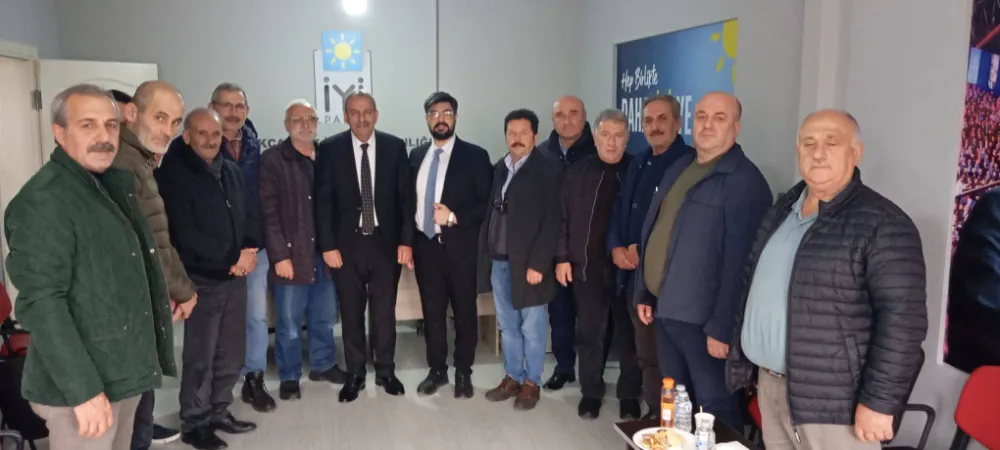 ESNAF ODASINDAN İYİ PARTİ’YE ZİYARET