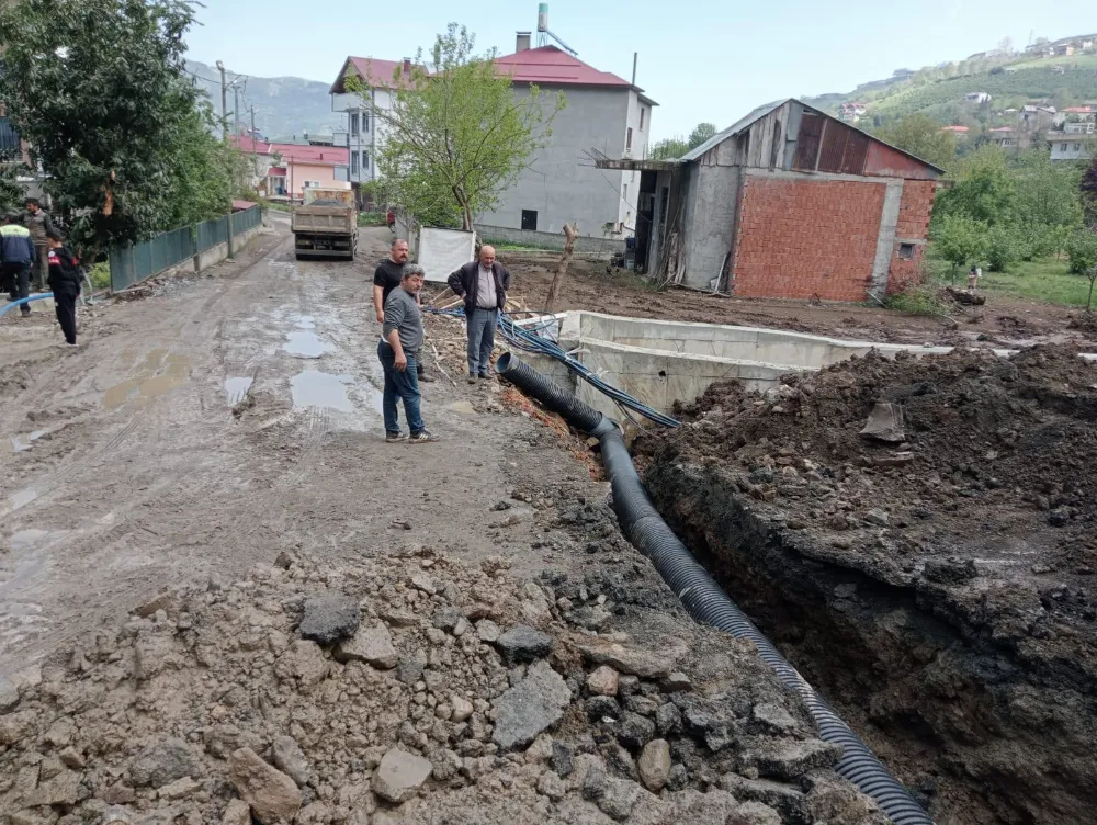 AKÇAABAT KIRSALINDA HİZMET SEFERBERLİĞİ