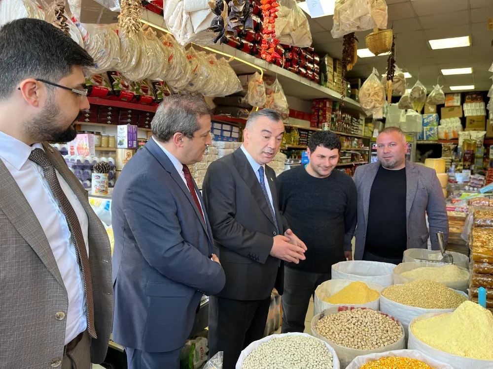 İYİ PARTİLİ AYDIN’DAN ESNAF ZİYARETİ VE SERT MESAJLAR