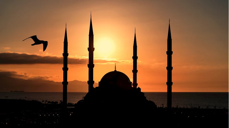 Gün batımında Trabzon