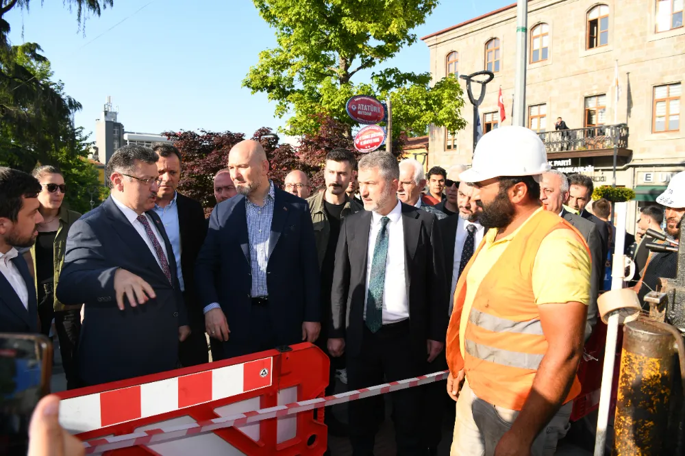 RAYLI SİSTEM PROJESİ HIZLA İLERLİYOR