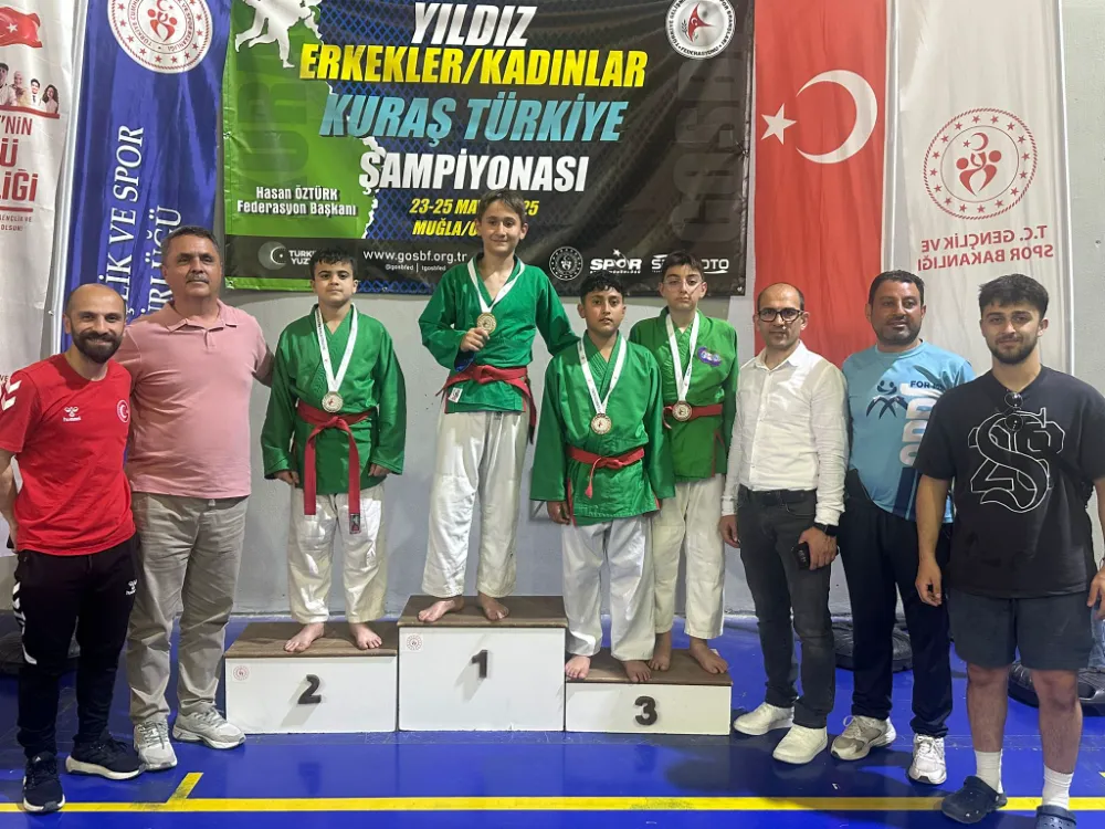 TRABZON’UN YILDIZLARI KURAŞ ŞAMPİYONASINDA PARLADI!